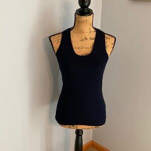 G. Label by Goop Ribbed Tank Top Women Size Medium
